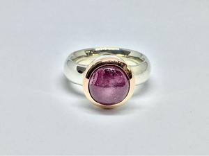 Anillo de Compromiso con Rubí Estrella Natural Certificado de 10x10 MM, Engaste en Bisel, Certificado por Terceros, Plata 925, Estilo Vintage, Chapado en Oro - Product Image 6