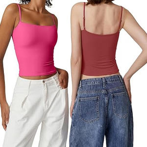 เสื้อคล้องคอโชว์หลังสตรีทเซ็กซี่สำหรับผู้หญิงเสื้อออกกำลังกายเล่นกีฬาฟิตเนส - Product Image 6