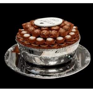 Design standard Décoration de table Dessus de table Dates Bol de service au chocolat Sans danger pour le ramadan Bol à chocolat décoratif de table au meilleur prix - Product Image 4