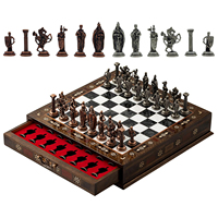 Juegos de Ajedrez de madera de lujo tableros hechos a mano con piezas Staunton precios al por mayor en Alibaba Estilo Vintage por AYAANS