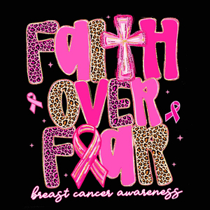 En octubre usamos camisetas rosas para la concienciación sobre el cáncer de mama, transferencia térmica DTF, impresión por transferencia con plancha, precio con descuento - Product Image 3