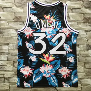 เสื้อบาสเก็ตบอลแบบปรับแต่งได้ ยูนิเซ็กซ์ สไตล์วินเทจ ปักลายตาข่าย แห้งเร็ว ระบายอากาศดี เหมาะสำหรับวิ่ง ออกกำลังกาย เทรนนิ่ง ลำลอง - Product Image 4