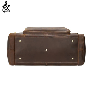 Sac de voyage en cuir pleine fleur pour homme, sac de sport et sac de nuit en cuir, très populaire - Product Image 5