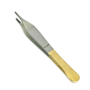 Pinzas de Disección de Tejidos Adson de Alta Calidad, Acero Inoxidable, Manuales, Certificadas por MOL, Pinzas de Agarre Multiusos - Product Image 2