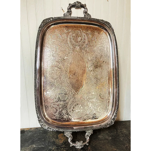 ถาดใส่ของตกแต่งโต๊ะทำจากทองเหลืองแข็งพร้อมเหล็กและถาดเก็บโลหะสแตนเลส - Product Image 3