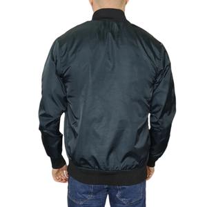 Chaqueta Varsity Bomber de Satén Personalizada con Logotipo de Alta Calidad para Hombre - Product Image 5