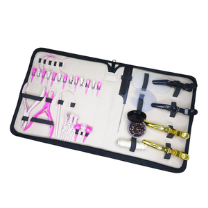 Vente en gros d'aiguilles de type C en acier inoxydable doré et noir Petits clips de traction de fil pour le travail de salon en métal et en fer - Product Image 3