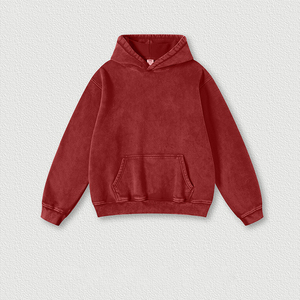 Venta al por mayor 2025 nueva llegada invierno Unisex secado rápido deportes 100% algodón Sudadera con capucha 260gsm sólido pulóver diseño su propia marca - Product Image 5