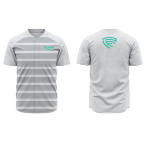 Venta al por mayor personalizada de moda Jersey de béisbol transpirable sublimación camisa con estilo único para juegos conjuntos - Product Image 4