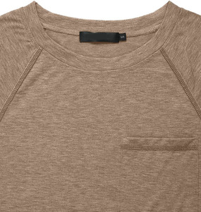 2025 T-shirts personnalisés pour femmes T-shirts teints en plaine Design personnalisé avec T-shirts de poche pour les femmes - Product Image 2