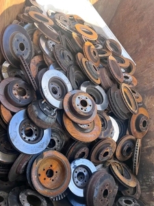 Used Brake Disc Rims Iron Scrap Auto Brake Discs for Recycling - Product Image 3