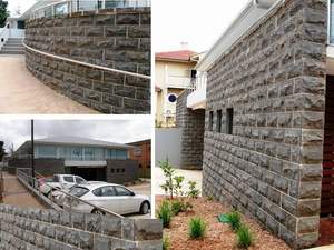 Paneles de pared Rockface de basalto negro natural con revestimiento de piedra exterior con acabado de hongo indio para fines decorativos - Product Image 2