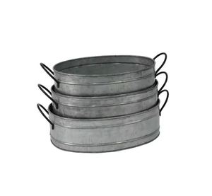 Vente chaude Pots de fleurs et jardinière au design unique Jardinières galvanisées de forme personnalisée pour les fournisseurs de gros - Product Image 6