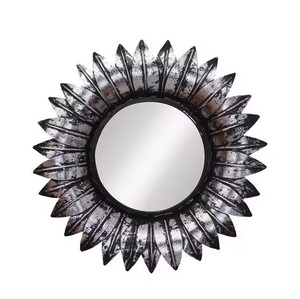 Espejo de pared de diseño creativo a buen precio hecho a mano impresionante tipo de lujo espejo de pared decorativo hecho a mano decorativo - Product Image 5