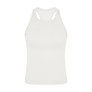 Camiseta sin mangas de proveedor directo de fábrica para mujer para Casual/Nuevo logotipo personalizado al por mayor señora moda mujeres camisetas sin mangas OEM - Product Image 2