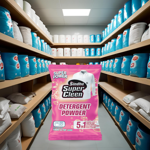 Sindhu ผงซักฟอกกลิ่นเลมอนหอม5กก. จากผู้ผลิตอินเดียเป็นมิตรกับสิ่งแวดล้อม - Product Image 3