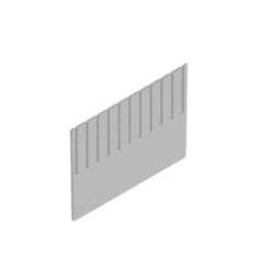 Divisore a pettine scanalato-Dim. 255 Ã- 180 mm - Product Image 1