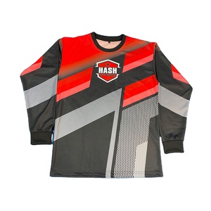 Maillot de motocross 100% polyester pour entraînement d'équipe sportive, sur mesure, qualité supérieure, vêtements pour hommes, maillot de motocross - Product Image 1
