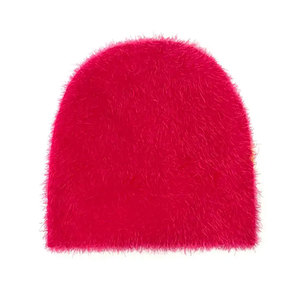 Style tendance Top qualité vêtements d'hiver serviette broderie bonnets couleur unie Logo personnalisé unisexe casquettes chaudes - Product Image 2