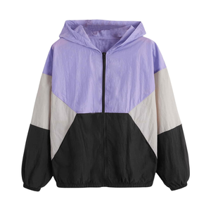 Bulk <b>Women</b> <b>Windbreaker</b> <b>Jackets</b> Nylon Lightweight Travel and Sports - Product Image 1