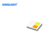 XINGLIGHT 2730 LED automobile bicolore blanc jaune doré 5W 40mil Chip Fabricant d'origine SMD 120 Angle de vision 60-70