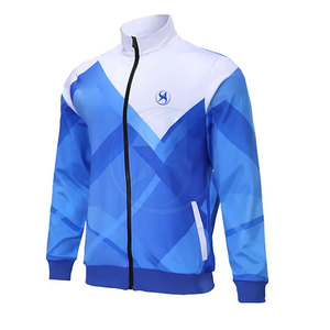 Fabrication de survêtements d'hiver sur mesure de haute qualité, taille personnalisée, sublimation, taille élastique surdimensionnée, pour hommes, 100% coton - Product Image 2