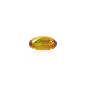Zafiro Amarillo Natural - Gema Facetada de 6.12 Quilates, Color Peridoto, Corte Ovalado, Alejandrita, Aguamarina, Turmalina, Formas Marquise - Product Image 2