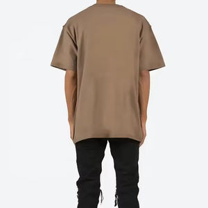 Camiseta de Hombre Extra Grande de Algodón 100% de Alta Calidad, Estilo Vintage, Corte Cuadrado, 300 g/m², Gruesa - Product Image 3