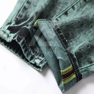 Pantalones Vaqueros Casuales para Hombre, Cintura Alta, Corte Recto, para Uso en Exteriores, Gran Venta, MOQ Bajo - Product Image 4