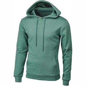 Nouveau 2025 conception personnalisée nouveaux sweats à capuche en coton uni surdimensionné/pulls à capuche en molleton grande taille pour hommes - Product Image 1