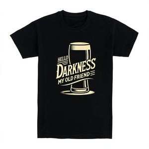 Maglietta promozionale Hello Darkness My Old Friend - Product Image 2