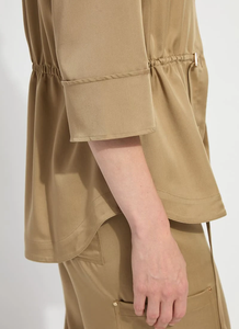 Nouvelle Tendance 2026 : Manteau Vintage Chic pour <span class=keywords><strong>Femme</strong></span> à Manches Mi-Longues avec Cordon de Serrage à la Taille - Product Image 6