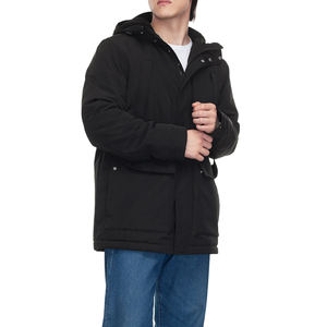 Chaqueta Parka con Capucha para Hombre, Cuello Alto, Cierre Completo, Gruesa, Cálida, Impermeable, Informal, para Exteriores, con Logotipo Frontal, Otoño 2026, Superventas - Product Image 4