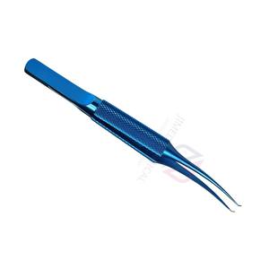 Plataforma de Ligadura de Fórceps Corneales de Acero Inoxidable Azul - Precisión de 0.12 mm para Cirugía Oftálmica |   Protector Ocular Reutilizable de Alta Calidad Personalizado - Product Image 6