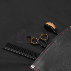Tablier de salon de coiffure avec logo imprimé personnalisé Tablier de serveuse avec cape de travail pour coiffure à vendre - Product Image 3