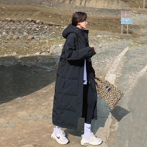 Parka Larga de Algodón Acolchada, Invierno 2024, Gruesa, Impermeable, Cortavientos, Transpirable, Ecológica, con Capucha, para Hombre - Product Image 1