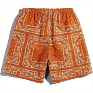 Short décontracté classique pour hommes avec tissu de qualité supérieure short à séchage rapide imprimé de logo personnalisé pour hommes avec service OEM - Product Image 3