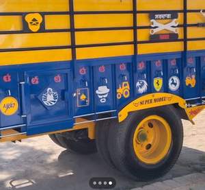 2024 11 ft Farm Trailer avec moteur de roue 2WD comme composant de base - Product Image 1