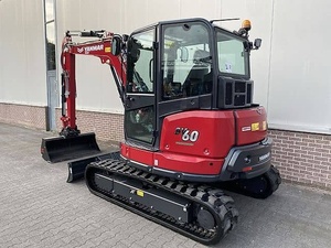 Nueva excavadora compacta Yanmar, excavadora hidráulica de cola cero de 6 toneladas, Mini excavadora para trabajos de utilidad de paisajismo de construcción - Product Image 5