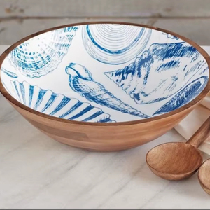 Acacia wood Serving salad bowl - Product Image 1