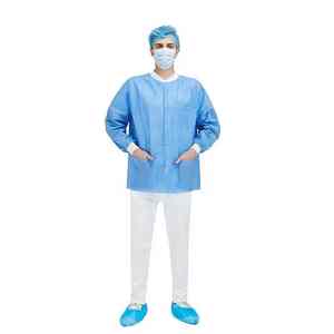Uniforme médical unisexe en tissu non tissé pour médecin et infirmière, salle d'opération, robe de patient, vêtements à vendre - Product Image 5