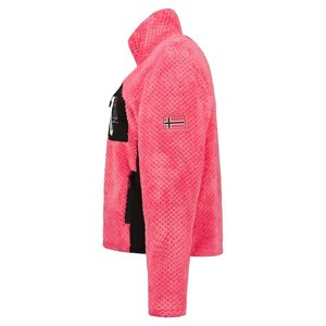 Cómoda chaqueta de lana Polar con bolsillos y cremallera para mujer, chaqueta especial de invierno para exteriores, chaqueta con cremallera resistente al viento con logotipo personalizado - Product Image 6