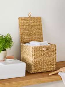 Caja de Almacenamiento de Jacinto de Agua, Caja de Almacenamiento Hecha a Mano, Ecológica, Natural, Decoración del Hogar, Venta al por Mayor desde Vietnam - Product Image 3