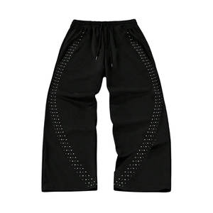 Pantalones Deportivos con Pedrería para Hombre, Precio al por Mayor, Estilo Casual, Tela Cómoda, Pantalones Modernos de Moda Urbana - Product Image 1