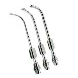 Frazier neurochirurgie salle de chirurgie manuel droit et incurvé en acier inoxydable Tube d'aspiration Durable canule dentaire - Product Image 6