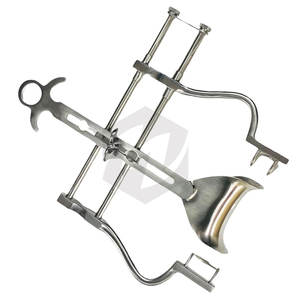 Retractor Abdominal Balfour, instrumentos médicos quirúrgicos veterinarios de acero inoxidable de 10 pulgadas, duraderos de alta calidad - Product Image 2