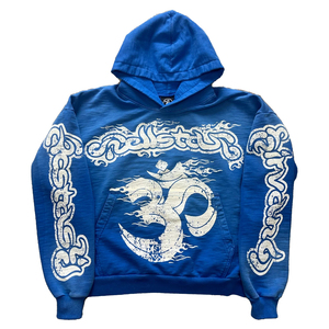 Sweat à capuche homme personnalisé vintage bon marché en gros Sweat à capuche unisexe surdimensionné sweat à capuche thermique imprimé bouffant lettre imprimé - Product Image 6