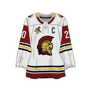 Maillots de hockey sur glace d'équipe personnalisés tissu durable broderie de logo conception personnalisée impression par sublimation service maillots de hockey - Product Image 2
