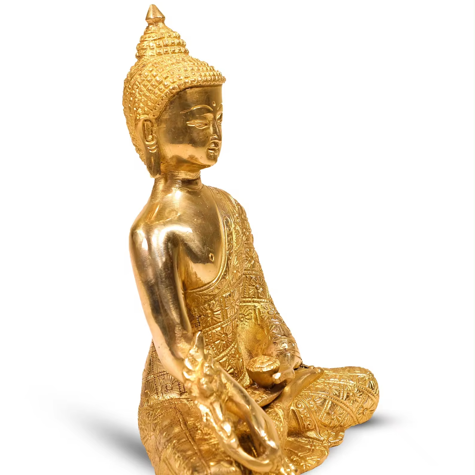 Boeddha Beeldje Meditatie Mindfulness Home Decor Boeddha Zittende Idool Sculptuur Kalm Vredig Huis Spirituele Kamer Decor