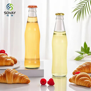 250ml 300ml Cola chai thủy tinh với nắp nhôm nước trái cây nước giải khát sữa <span class=keywords><strong>Soda</strong></span> nước bia chai thủy tinh - Product Image 2